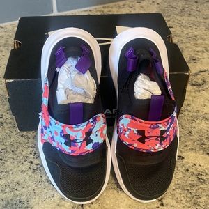 Under Armour GPS Runplay Camo slip on athletic shoes